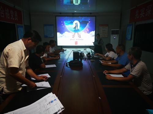 陜煤建設(shè)澄合分公司十五部別樣七夕，滿滿的幸福感